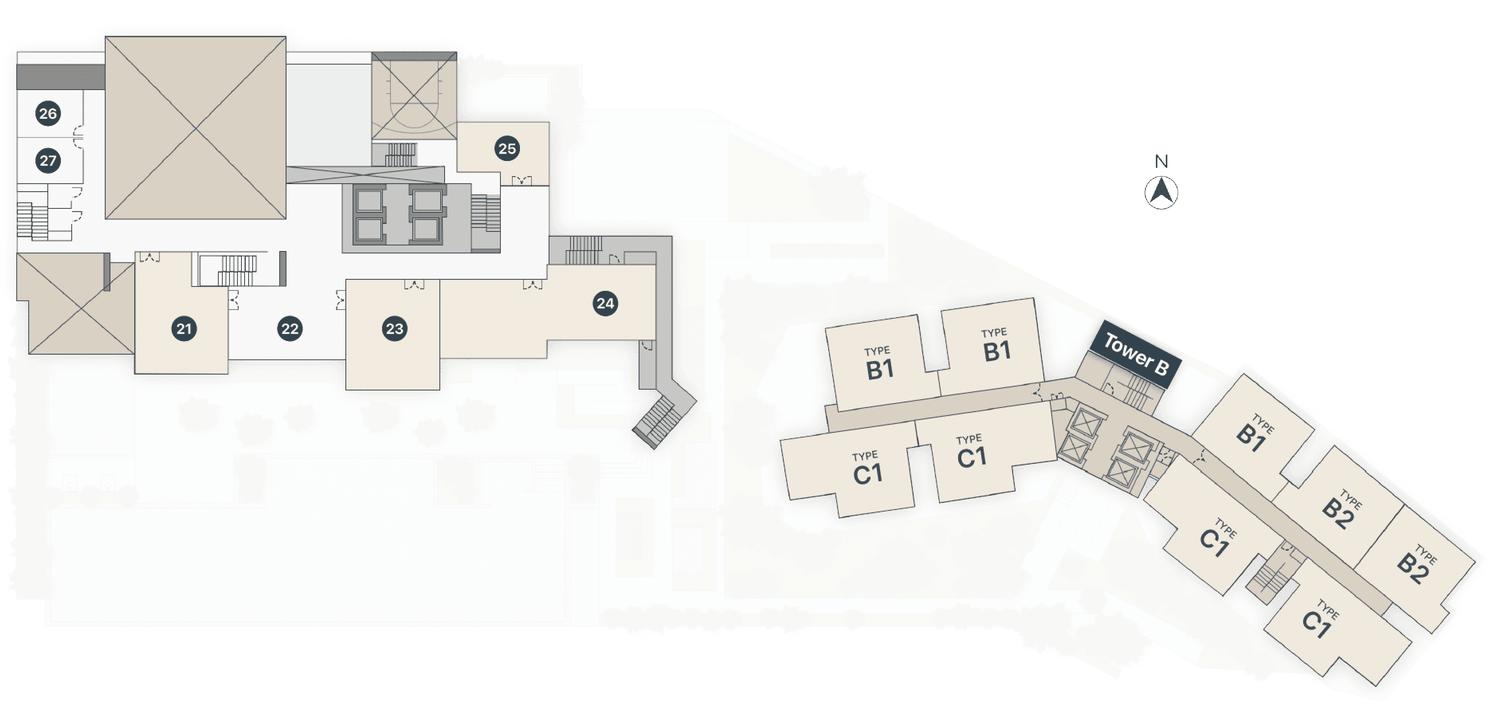 Aricia Level 9 facilities plan