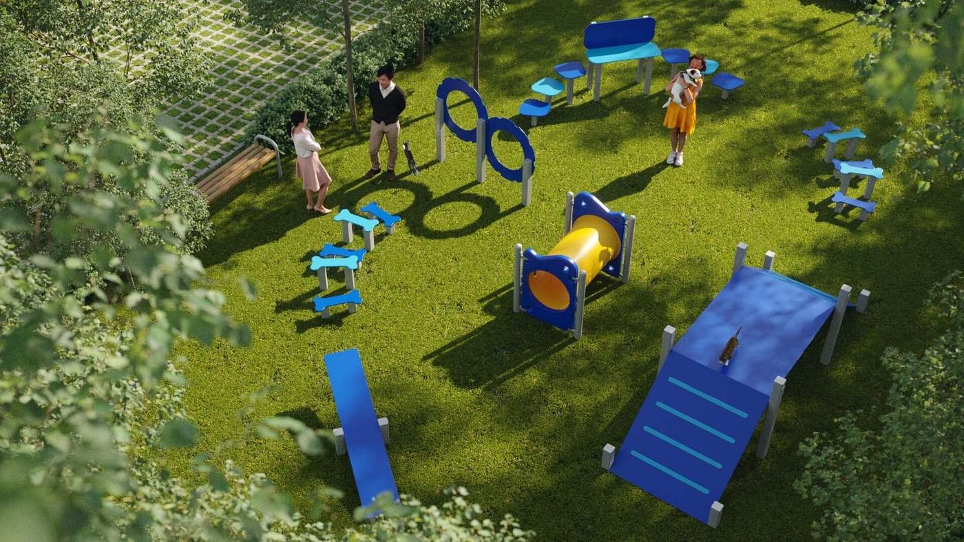 Pet zone outdoor